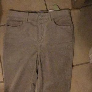 Loft Corduroy high waisted skinny pants size 6 petite